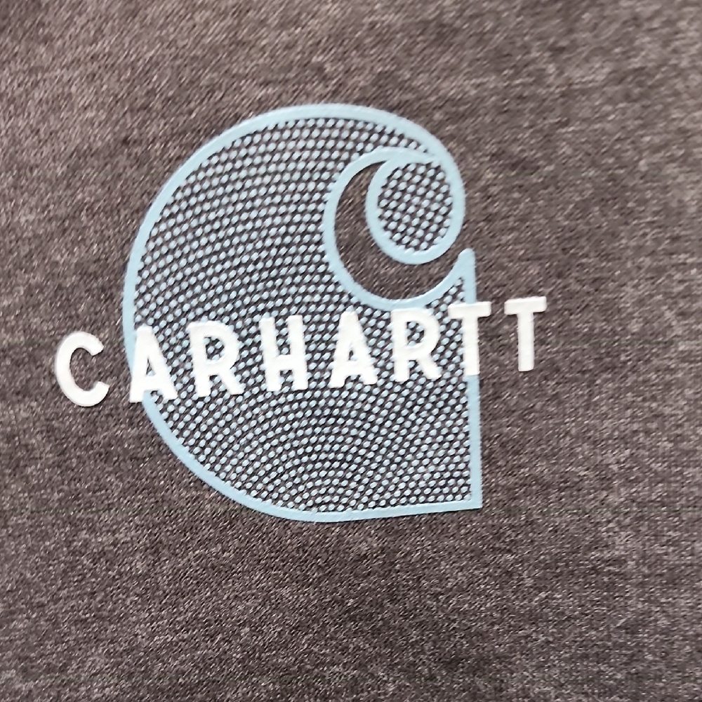 Carhartt Womens Charcoal Hoodie - Picture 4 of 5